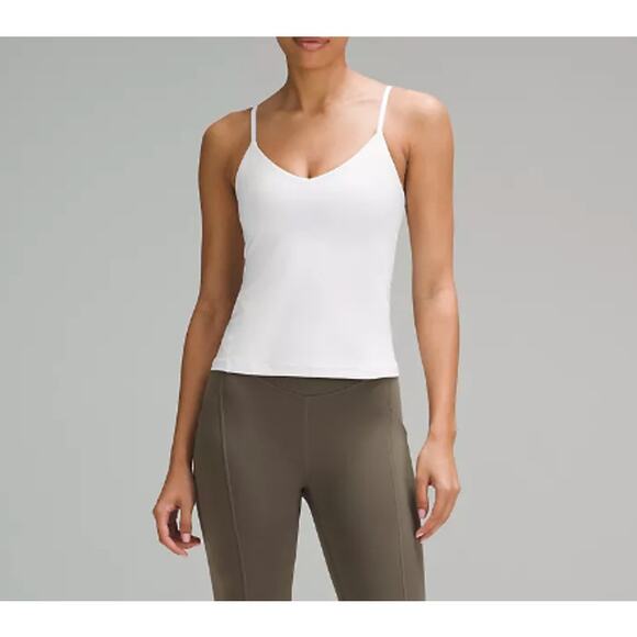 Lululemon Align Waist-Length Tank Top White Size 4 - Picture 1 of 8